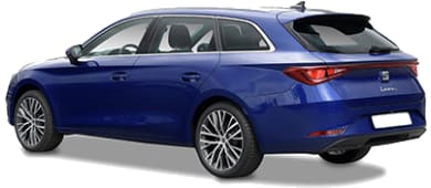 SEAT Leon Break leasing - rear angle - DirectLease