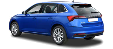 Skoda Scala leasing - rear angle - DirectLease