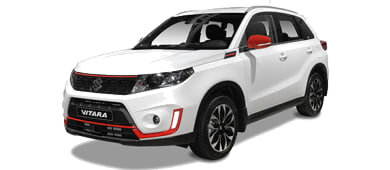 Suzuki Vitara 1.4 Grand Luxe+ MHEV 2WD (en fin de vie) leasing - front angle - DirectLease