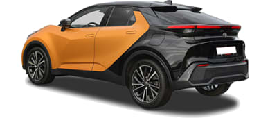 Toyota C-HR leasing - rear angle - DirectLease