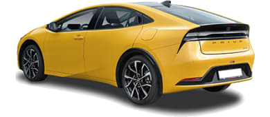 Toyota Prius leasen - rear angle - DirectLease