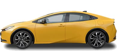 Toyota Prius leasen - side angle - DirectLease
