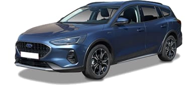 Ford Focus Turnier 5-türig 1,0 EcoBoost Hybr. 114kW Titanium Tur AT Leasing - front angle - DirectLease