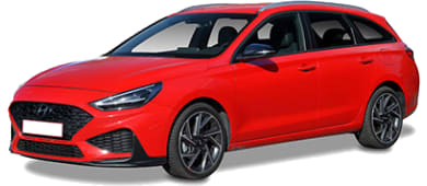Hyundai i30 Kombi 1.0 T-GDI Advantage Leasing - front angle - DirectLease