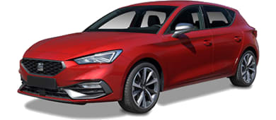 SEAT Leon 5-Türer 2.0 TDI 110kW FR Black Edition DSG Leasing - front angle - DirectLease