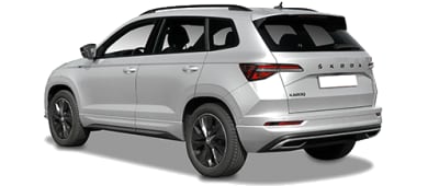 ŠKODA Karoq Leasing - rear angle - DirectLease