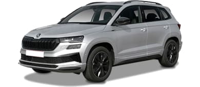 ŠKODA Karoq 2.0l TSI DSG 4x4 Sportline Leasing - front angle - DirectLease