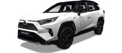 Toyota RAV4 2.5 Hybrid Teamplayer Auto leasing - front angle - DirectLease