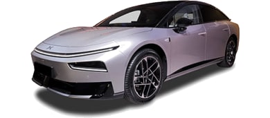 Xpeng P7+ BEV 61,7kWh RWD Standard Range Leasing - front angle - DirectLease