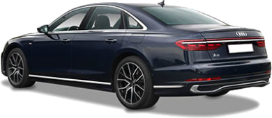 Audi A8 leasen - rear angle - DirectLease