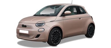 Fiat 500e 42kWh Giorgio Armani leasen - front angle - DirectLease