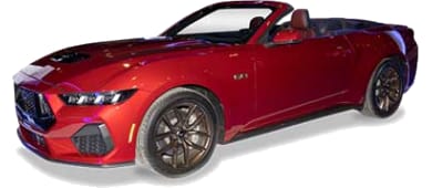Ford Mustang Convertible GT 5.0 V8 M6 leasing - front angle - DirectLease