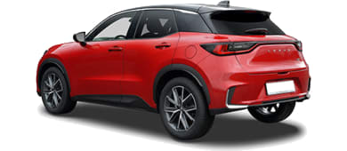 Lexus LBX leasen - rear angle - DirectLease