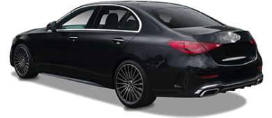 Mercedes-Benz C-Klasse Limousine leasing - rear angle - DirectLease