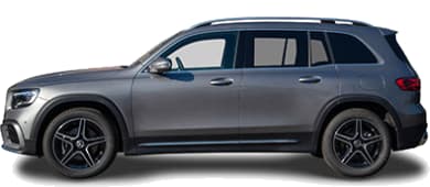 Mercedes-Benz GLB (oud model) leasen - side angle - DirectLease