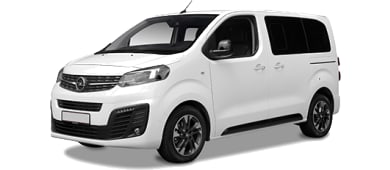 Opel Zafira-e Life EV 75 kWh 136 L2 leasen - front angle - DirectLease