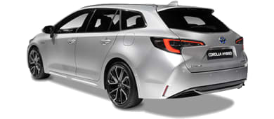 Toyota Corolla Touring Sports leasing - rear angle - DirectLease