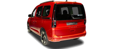 Volkswagen Caddy Kombi eHybrid leasing - rear angle - DirectLease