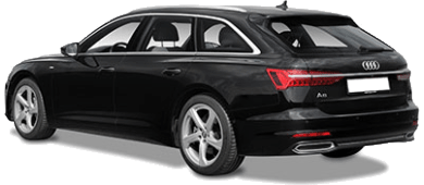 Audi A6 Avant leasen - rear angle - DirectLease
