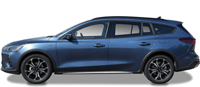 Ford Focus Clipper leasen - side angle - DirectLease