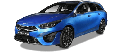 KIA cee'd Sportswagon Style Edition 1.0 T-GDi 100 MHEV DCT ISG leasen - front angle - DirectLease