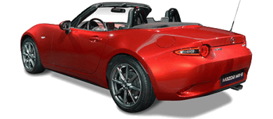 Mazda MX-5 Roadster leasen - rear angle - DirectLease