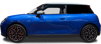 Mini Cooper 5 door leasen - side angle - DirectLease