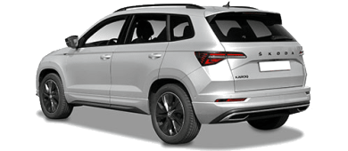 Skoda Karoq leasen - rear angle - DirectLease
