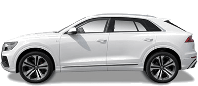 Audi Q8 Leasing - side angle - DirectLease