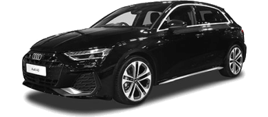 Audi A3 Sportback S3 S tronic quattro leasen - front angle - DirectLease