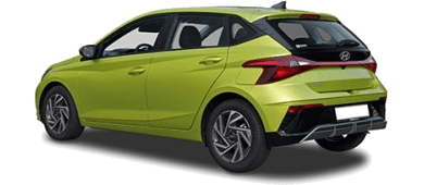 Hyundai i20 leasing - rear angle - DirectLease