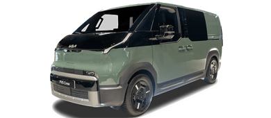 Kia PV5 Passenger 71,2kWh Essential leasen - front angle - DirectLease