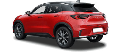 Lexus LBX leasen - rear angle - DirectLease