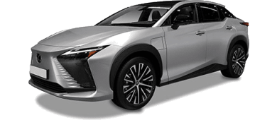 Lexus RZ 550e Direct4 F SPORT leasen - front angle - DirectLease