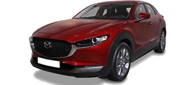 Mazda CX-30 E-SKYACTIV-X 186 Exclusive-Line AWD leasing - front angle - DirectLease