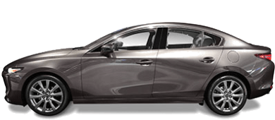 Mazda Mazda3 Sedan leasing - side angle - DirectLease