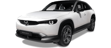Mazda MX-30 E-SKYACTIV R-EV 170 Exclusive-Line auto leasen - front angle - DirectLease