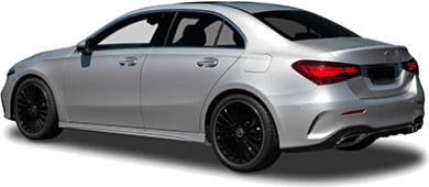 Mercedes-Benz A-Klasse Limousine leasen - rear angle - DirectLease