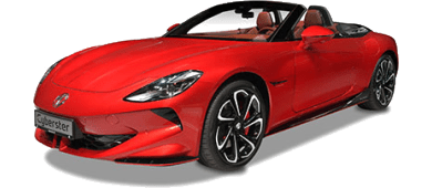 MG Cyberster Trophy Ext Range 77kWh RWD Single Motor leasing - front angle - DirectLease