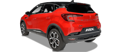 Mitsubishi ASX leasing - rear angle - DirectLease
