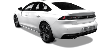 Peugeot 508 leasing - rear angle - DirectLease