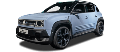 Renault 4 BEV 52kWh 150pk Techno comfort range leasen - front angle - DirectLease