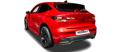 Renault Clio leasen - rear angle - DirectLease