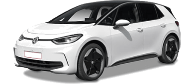 Volkswagen ID.3 59kWh 150kW Pro Business auto leasen - front angle - DirectLease