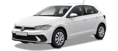 Volkswagen Polo 1.0 TSI 70kW Edition leasing - front angle - DirectLease