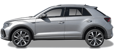 Volkswagen T-Roc leasing - side angle - DirectLease
