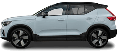 Volvo EX40 leasen - side angle - DirectLease