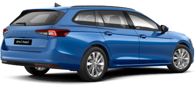 Škoda Superb Combi leasen - rear angle - DirectLease