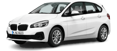 BMW 2er Active Tourer 216i Steptronic DCT (Auslauf) Leasing - front angle - DirectLease