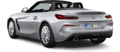 BMW Z4 Roadster leasing - rear angle - DirectLease
